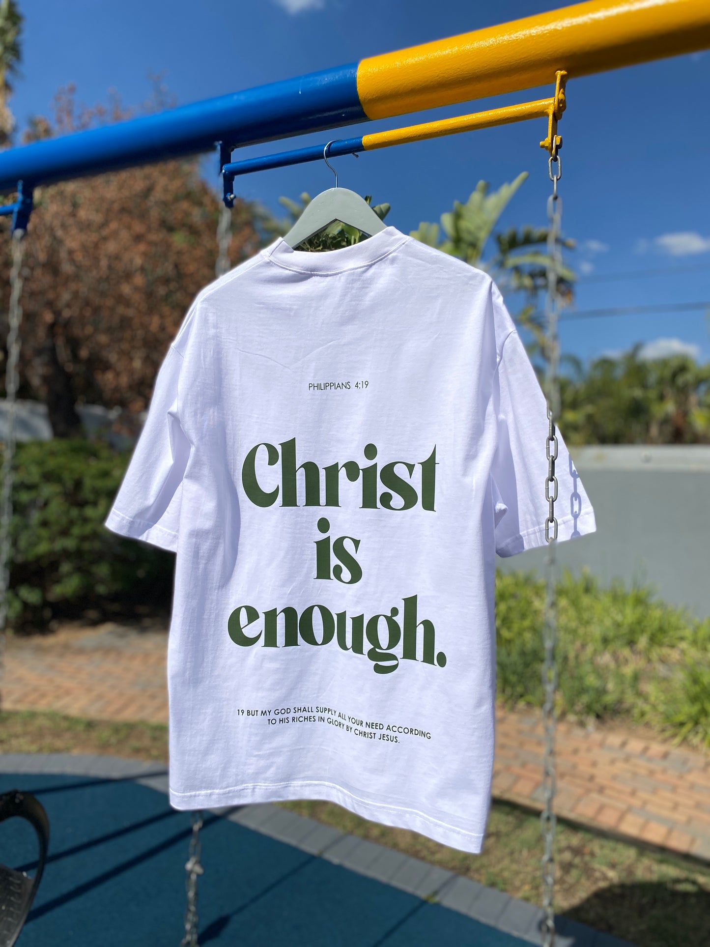 "Christ is enough" t-shirt